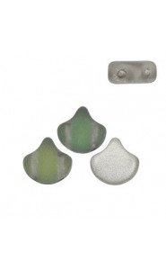 Ginko Leaf Beads 7.5x7.5mm Backlit matte utopia